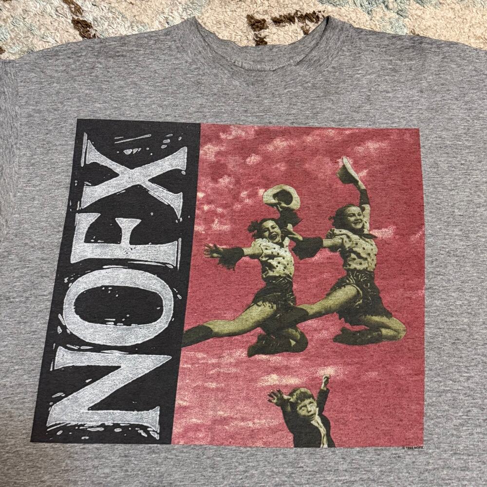 Vintage 1994 NOFX Punk in Drublic Shirt Size XL All American Wear